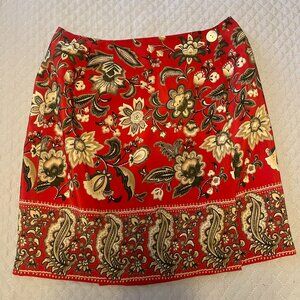 Stanley Blacker Wrap Mini Skirt